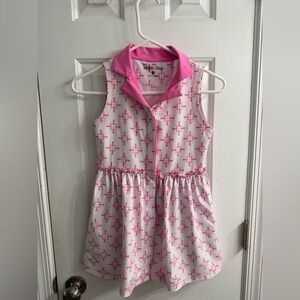 Little girl turtles & tees dress